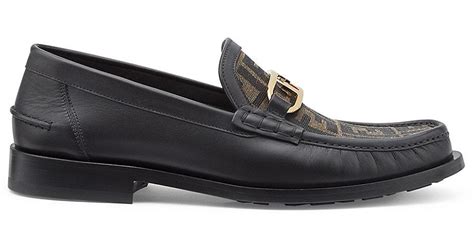 Fendi o'lock loafers